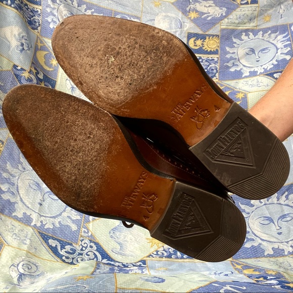John Fluevog BrownItalian Leather Oxfords - Picture 5 of 5